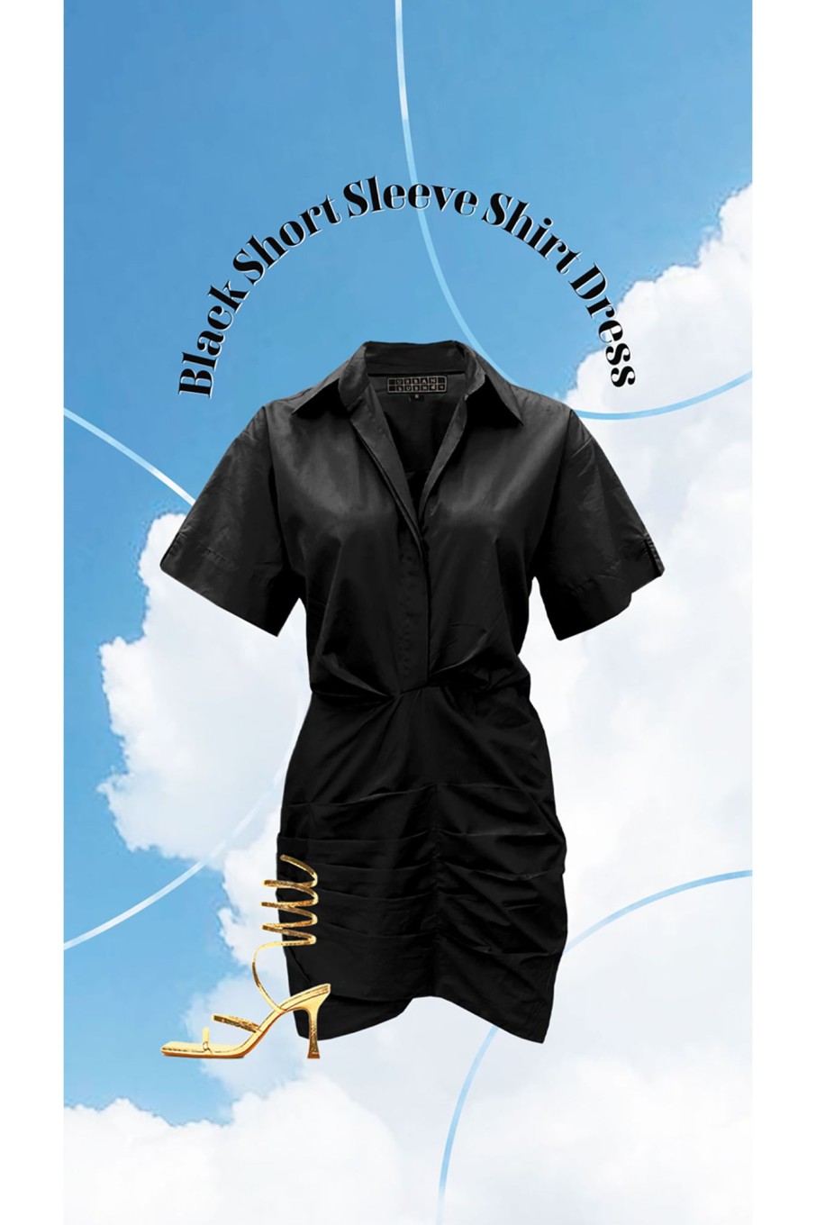 Western-Wear Urban Suburban | Black Shirt Dress