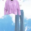 Western-Wear Urban Suburban | Lilac Cotton Crepe Top