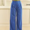 Western-Wear Urban Suburban | Blue Wide Leg Trousers