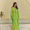 Fashion-Wear Urban Suburban | Green Kaftan