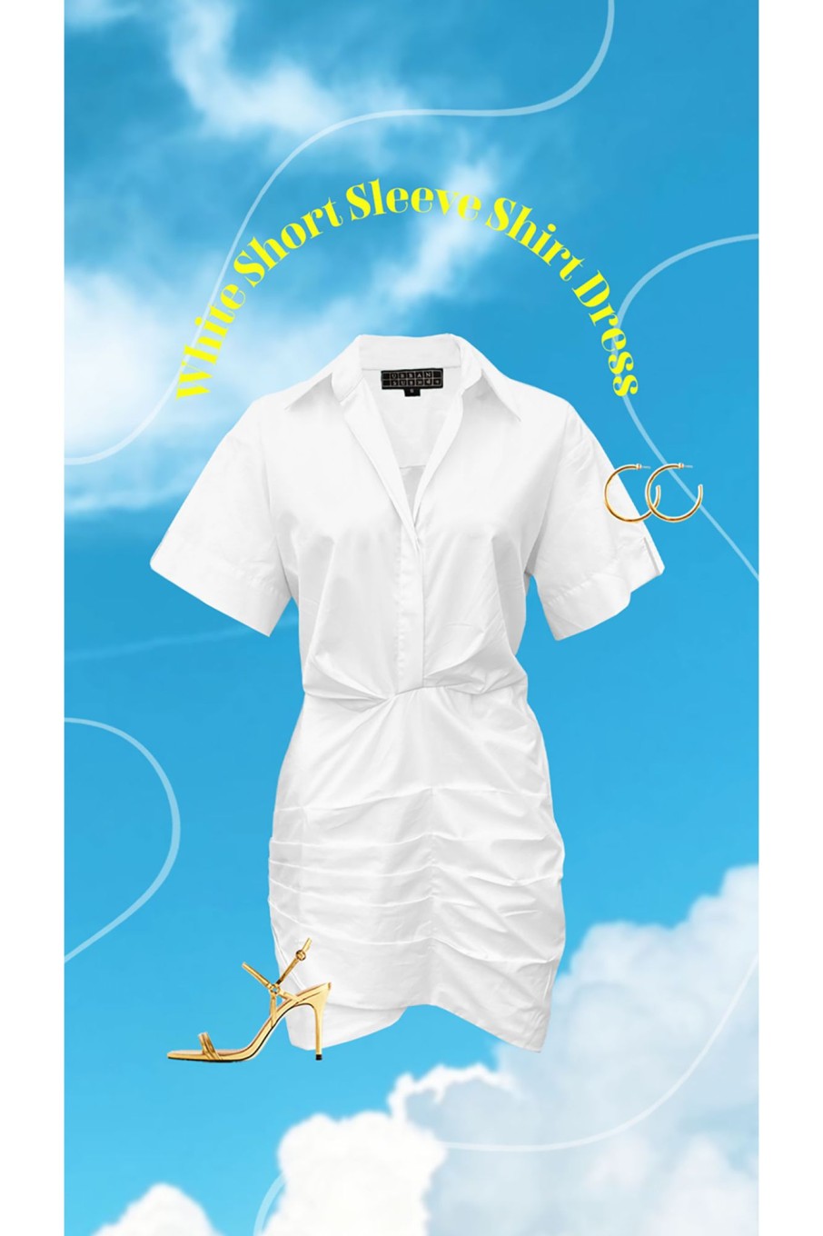 Western-Wear Urban Suburban | White Shirt Dress