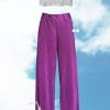 Fashion-Wear Urban Suburban | Purple Pleated Pants