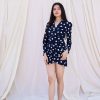 Western-Wear Urban Suburban | Polka Dot Blazer Dress