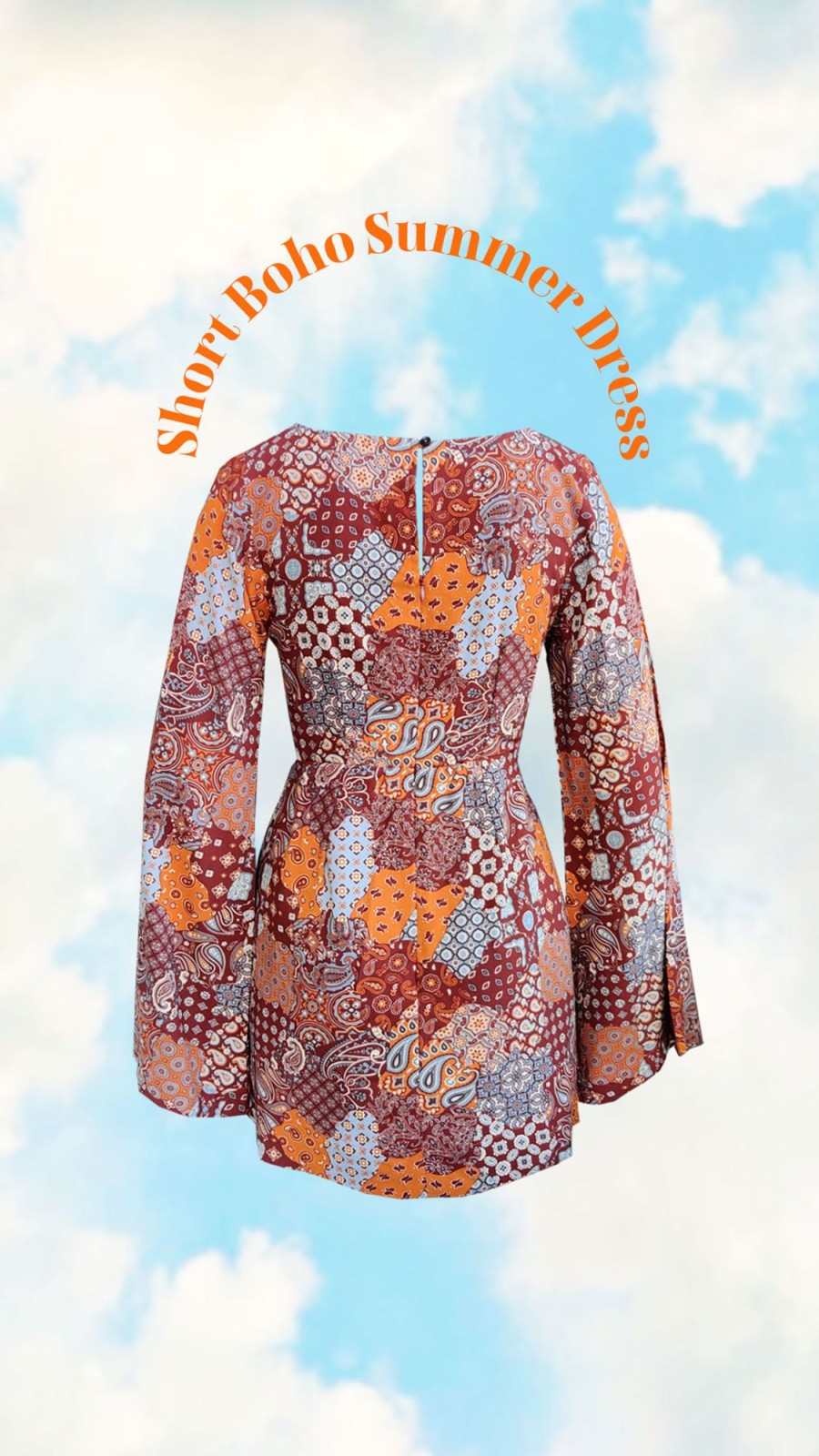 Western-Wear Urban Suburban | Bohemian Short Summer Dress