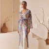 Western-Wear Urban Suburban | Multicolour Kaftan & Pant Set