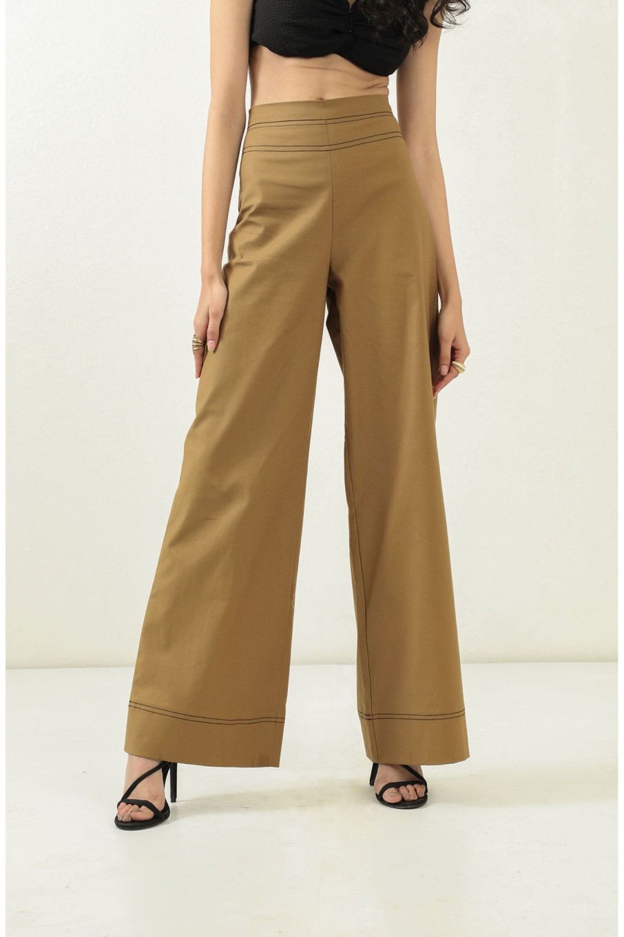 Western-Wear Urban Suburban | Brown Khakhi Pants