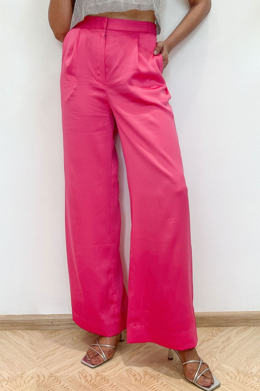 Western-Wear Urban Suburban | Pink Satin Pants