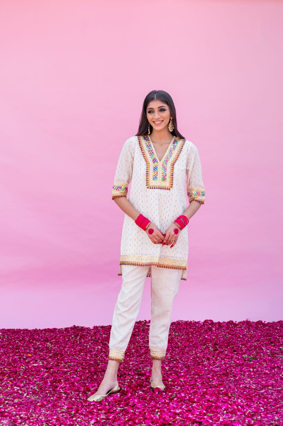 Fashion-Wear Urban Suburban | Colorful Dobby Cotton Kurta