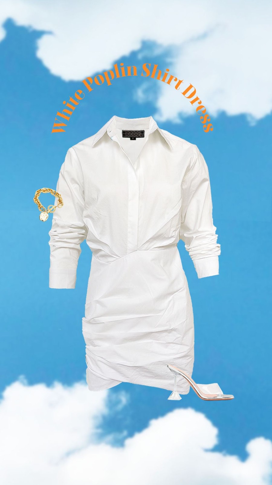 Western-Wear Urban Suburban | White Short Shirt Dress