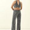 Western-Wear Urban Suburban | Grey Shimmer Pants